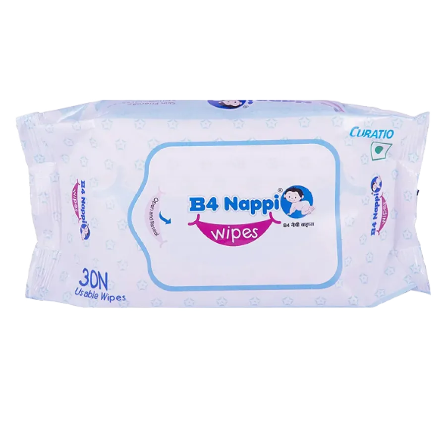 Curatio B4 Nappy Wipes