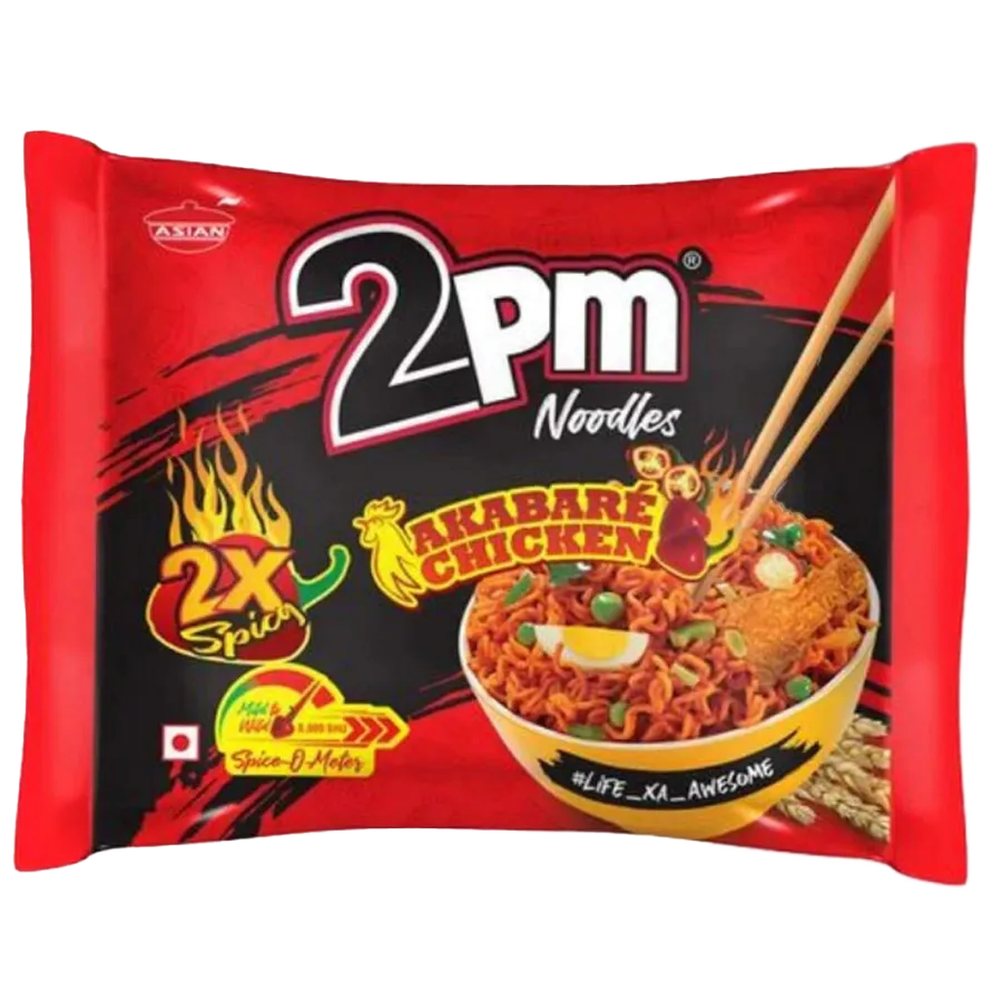 2PM 2X Spicy Akabare Chicken Noodles 100 g