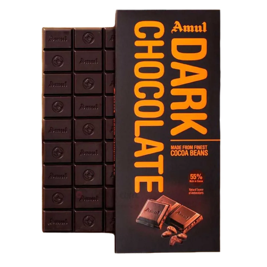 Amul Dark Chocolate Coca Beans 150Gm