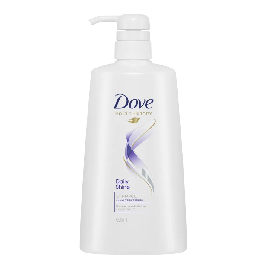 Dove Daily Shine Shampoo 650 ml